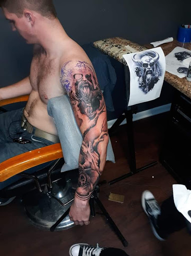 Explore bigfoot tattoo ideas, creative tattoo ideas in Augusta, available at Immaculate Ink Custom Tattoo