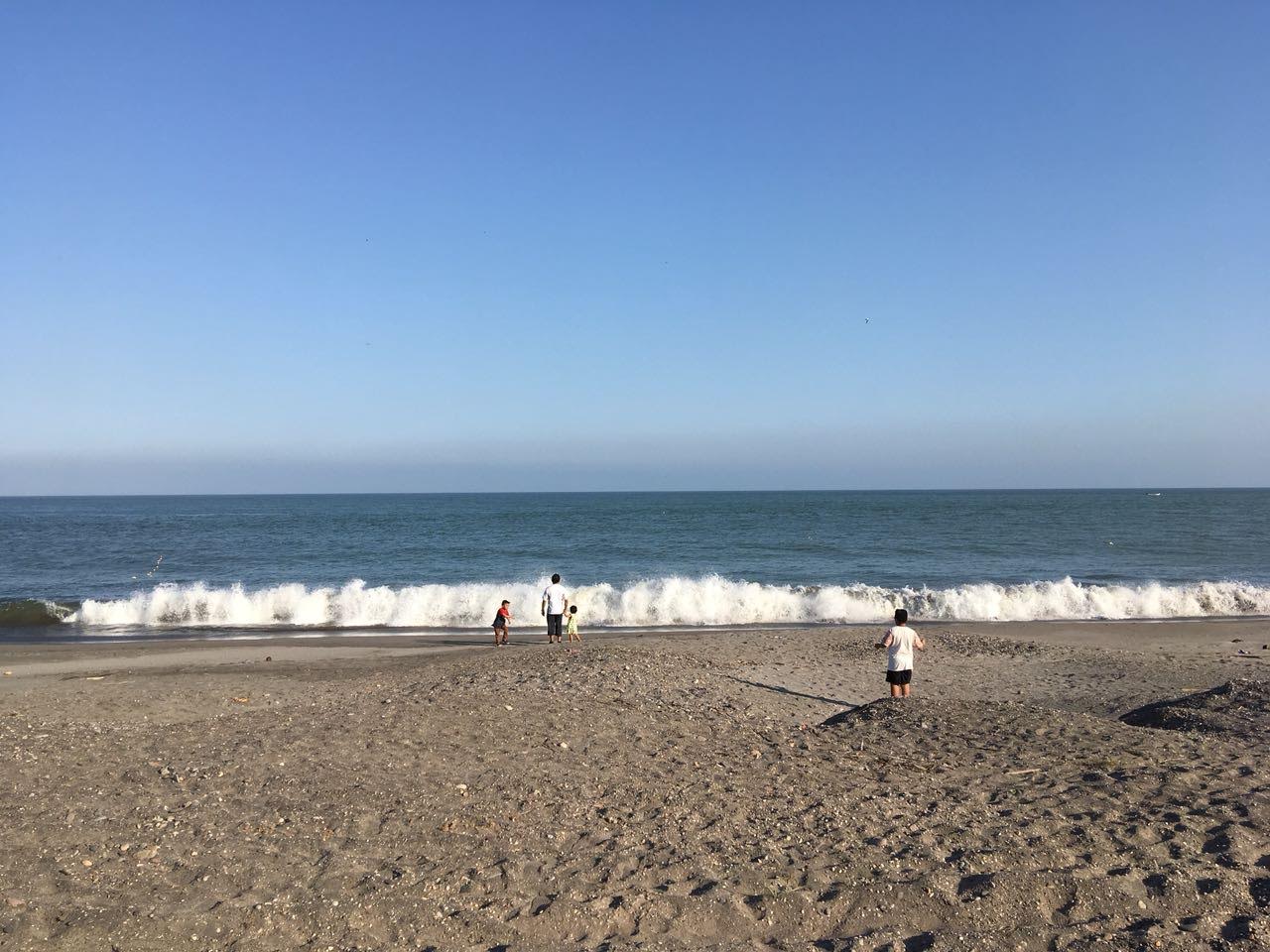 Foto av Playa las Penitas med lång rak strand