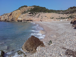 Zdjęcie Cala Pati Blau z przestronna linia brzegowa