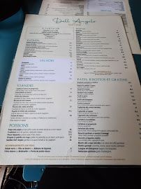 Restaurant italien Trattoria Dell'Angelo à Paris (le menu)