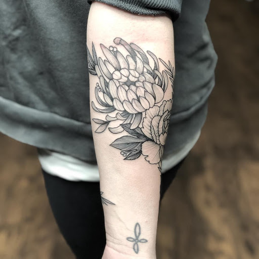 Explore stick figure tattoo ideas, creative tattoo ideas in Loveland, available at R&G Body Art