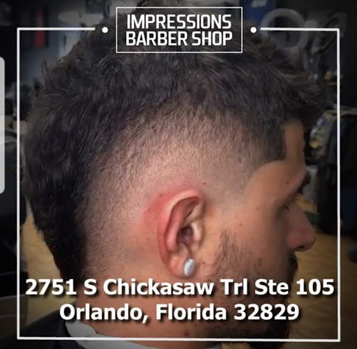 Barber Shop «Impressions Barber Shop», reviews and photos, 2751 S Chickasaw Trail # 105, Orlando, FL 32829, USA