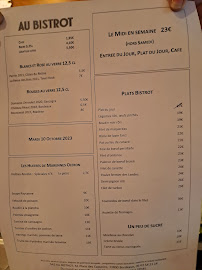 Bistro Au Bistrot à Bordeaux - menu / carte
