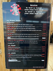 Menu du La Gueule du Loup à La Rochelle