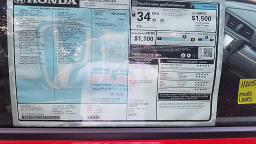 Honda Dealer «Flow Honda in Winston Salem», reviews and photos, 2600 Peters Creek Pkwy, Winston-Salem, NC 27127, USA