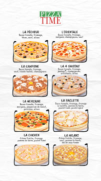 Pizzeria Pizza Time® Epinay-sur-Seine à Épinay-sur-Seine (la carte)