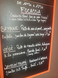 Menu / carte de DECI DELÁ à Limoux