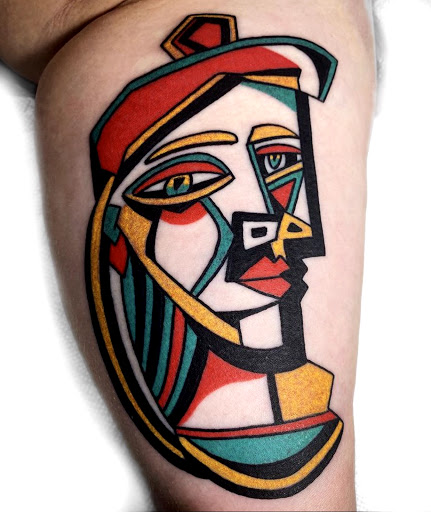 Explore longhorn tattoo ideas, creative tattoo ideas in Knoxville, available at Riverside Tattoo Co.