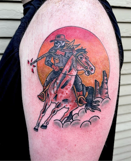 Explore tattoo half sleeve ideas tribal, creative tattoo ideas in Eugene, available at High Priestess Piercing & Tattoo