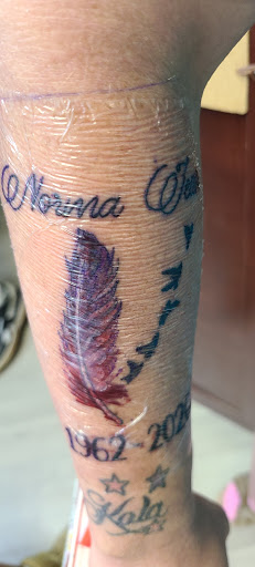 Explore nature tattoo ideas for guys, creative tattoo ideas in Easley, available at Peach Pit Tattoo