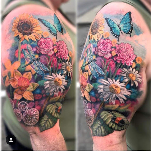 Explore doodle tattoo ideas, creative tattoo ideas in Santa Rosa, available at Eternal Art Tattoo Gallery