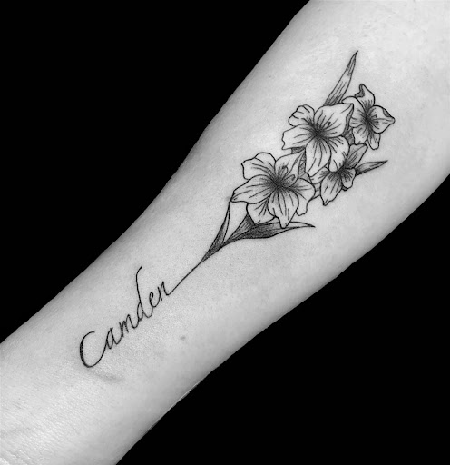 Explore tattoo ideas for the back of the neck, creative tattoo ideas in Shelbyville, available at Body Art by Red