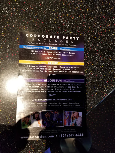 Bowling Alley «Fat Cats Ogden», reviews and photos, 2261 Kiesel Ave #1, Ogden, UT 84401, USA