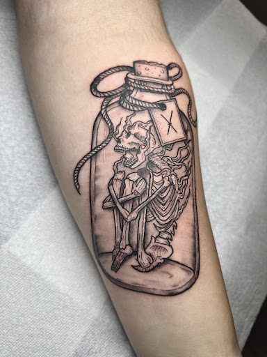 Explore ladies wrist tattoo ideas, creative tattoo ideas in Tannersville, available at Sacred Ink Studio