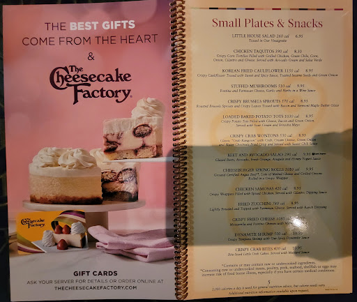 Restaurant «The Cheesecake Factory», reviews and photos, 4200 Conroy Rd, Orlando, FL 32839, USA