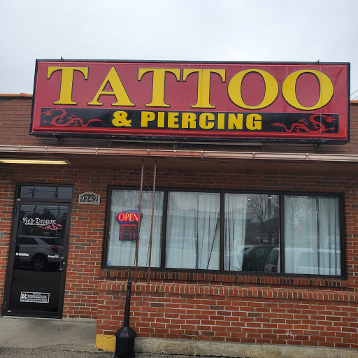 Tattoo Shop «Red Dragon Tattoo & Piercing», reviews and photos, 9242 Colerain Ave, Cincinnati, OH 45251, USA