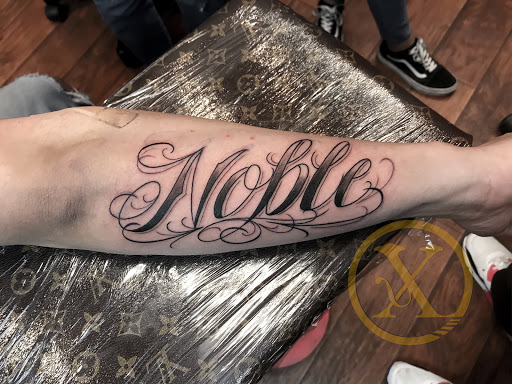 Explore tattoo birth date ideas, creative tattoo ideas in Los Angeles, available at XY Tattoo Studio