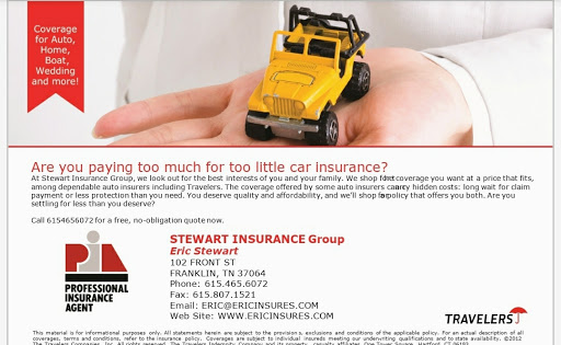 Auto Insurance Agency «Eric Stewarts Insurance Agency», reviews and photos