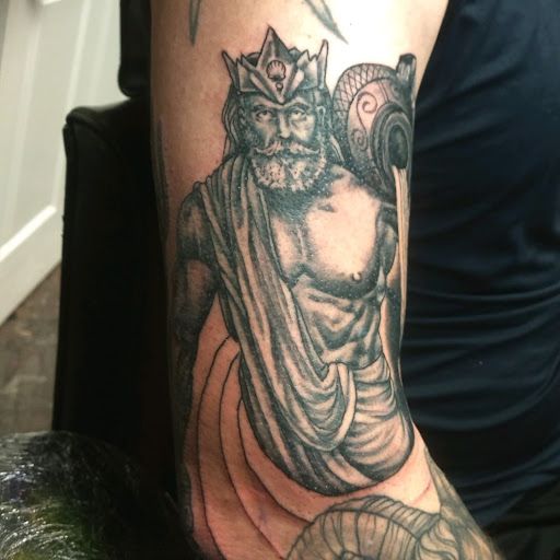 Explore tattoo ideas footprints, creative tattoo ideas in Lagrangeville, available at Black Cherry Tattoo Studio NY