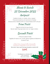 Menu du Mondo Pizza à Veniano