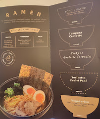 Haki Ramen à Levallois-Perret menu