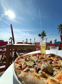 Pizza du Restaurant français Le Nautic Beach - restaurant & plage privée à La Croix-Valmer - n°6