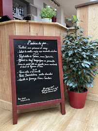 Restaurant français La Comtoise à Redon (le menu)