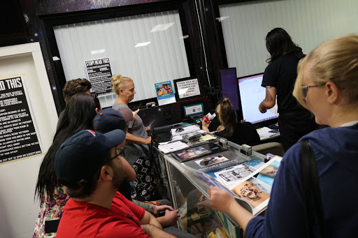 Explore chin tattoo ideas, creative tattoo ideas in Saint Petersburg, available at Lucky You Tattoo