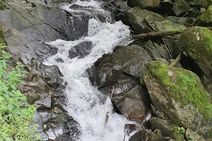 Szepit waterfall on a creek Hylaty image