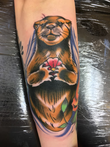 Tattoo Shop «Mine Shaft Tattoo & Piercing», reviews and photos, 8160 S Main St, Helen, GA 30545, USA