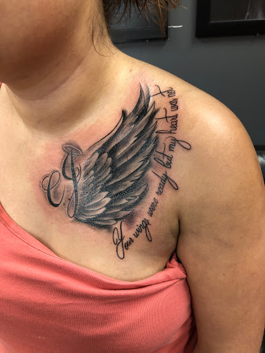 Explore scenery tattoo ideas, creative tattoo ideas in Albuquerque, available at Tattoosbyfrankieg