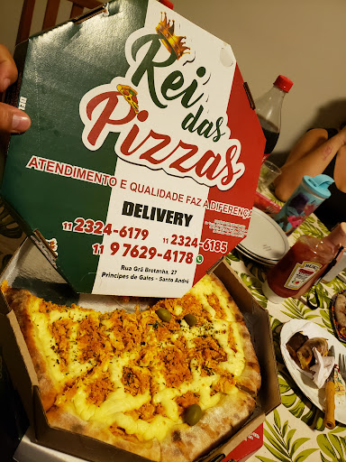 Logo da empresa - Rei das Pizzas