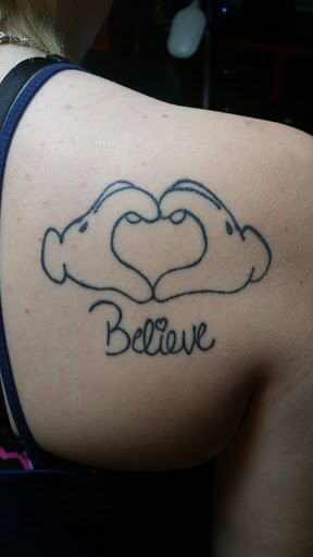 Explore matching mother daughter tattoos ideas, creative tattoo ideas in Erie, available at EliKingInk