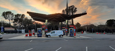 STATION AUTOROUTE - ESSO - MORIERES à Morières-lès-Avignon