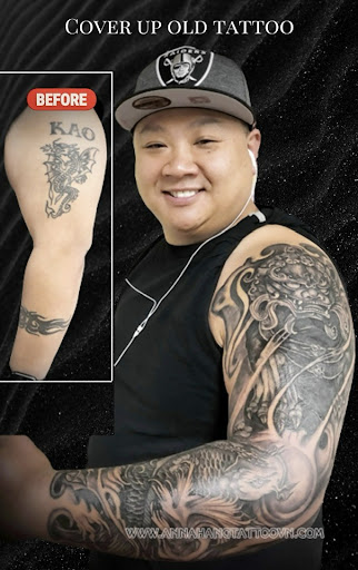 Explore chef tattoo ideas, creative tattoo ideas in Garden Grove, available at Anna Hang Tattoo
