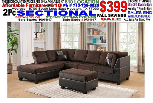 Furniture Store «Affordable Furniture 610», reviews and photos, 5700 South Loop E F, Houston, TX 77033, USA
