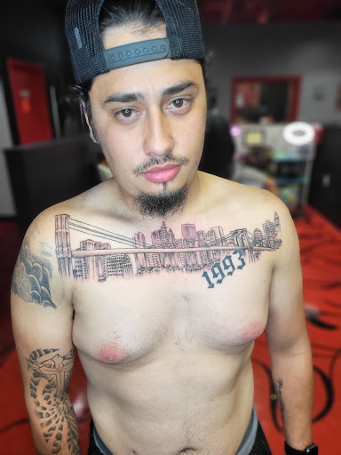 Explore half sleeve cover up tattoo ideas, creative tattoo ideas in Stuart, available at Kenny Tats Inkcorporated