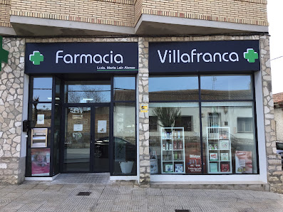 Farmacia de Villafranca de Ebro Av. Zaragoza, 16, 50174 Villafranca de Ebro, Zaragoza, España
