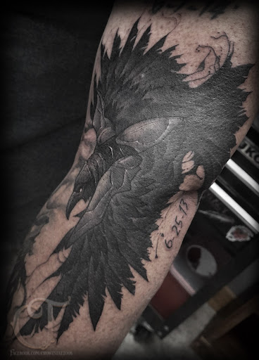 Explore rob zombie tattoo ideas, creative tattoo ideas in Houlton, available at Crowes Tattoos