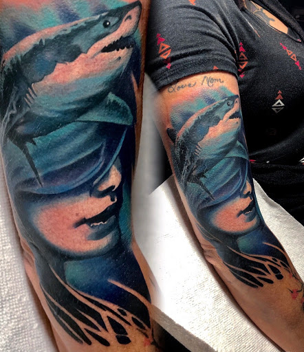 Explore elephant head tattoo ideas, creative tattoo ideas in Peoria, available at InkCapital Tattoos