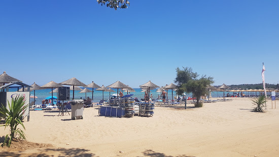 Baby blue beach