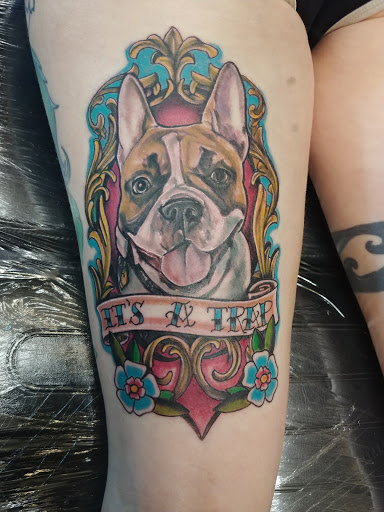 Explore stick and poke tattoo idea, creative tattoo ideas in Yucaipa, available at Gaslamp Tattoo Gallery