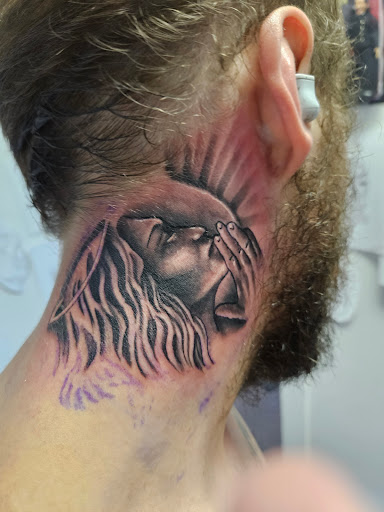 Explore boxing tattoos ideas, creative tattoo ideas in Angola, available at Hoodlum Ink