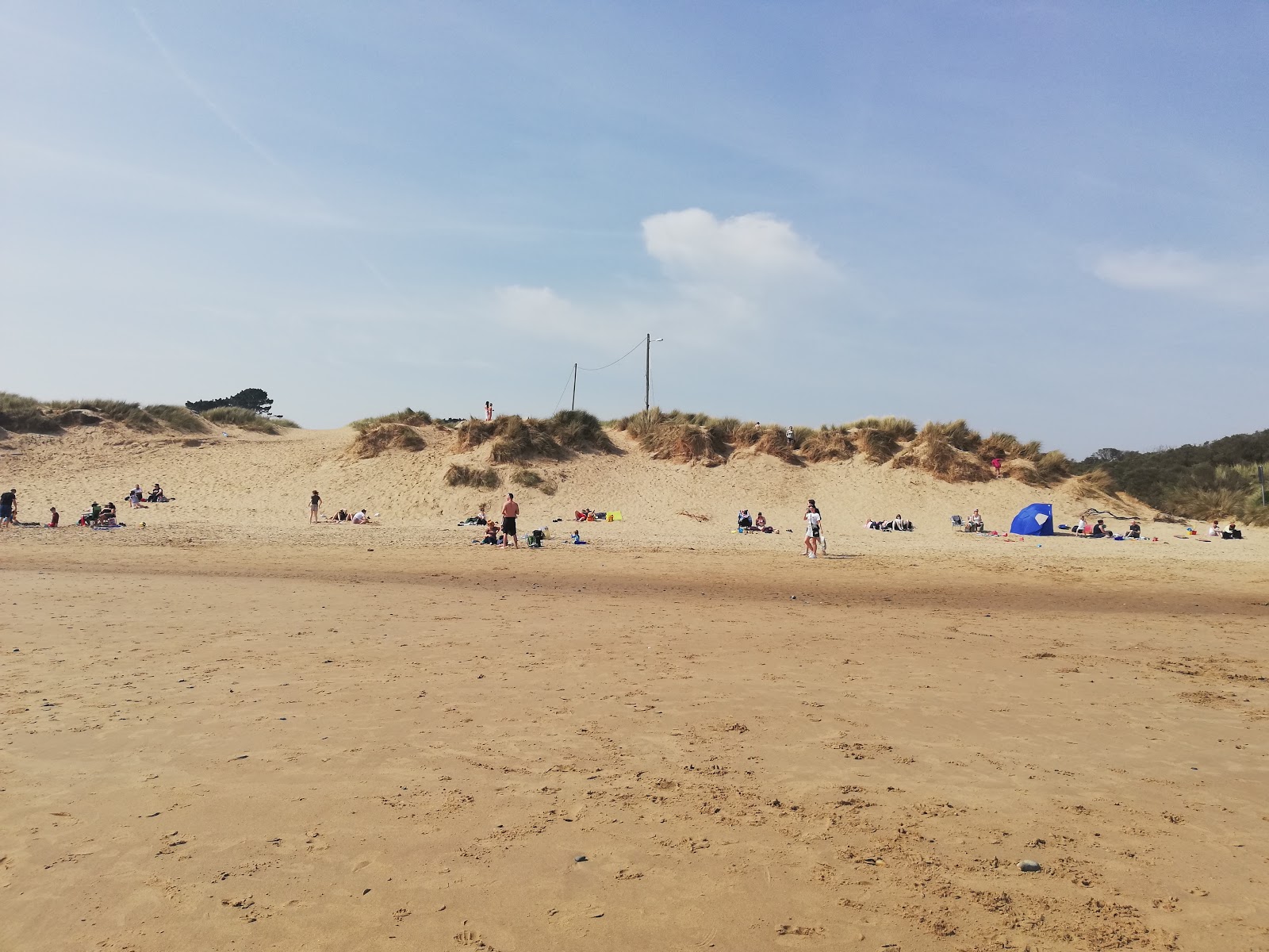 Photo de Morriscastle Beach avec l'eau cristalline de surface