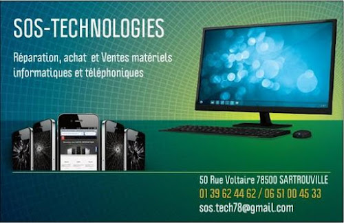 Magasin d'informatique Sos Technologies Sartrouville