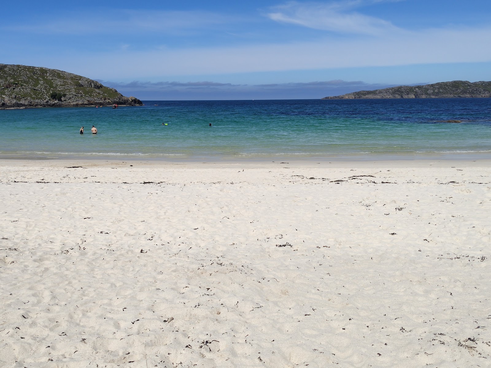 Achmelvich Beach的照片 具有非常干净级别的清洁度