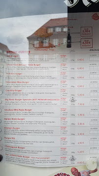 Restaurant de hamburgers Burger zimmer à Berlin - menu / carte