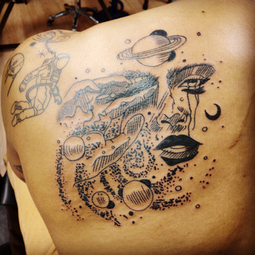 Tattoo Shop «A - Town Ink Tattoo Studio», reviews and photos, 1313 Jackson St, Anderson, IN 46016, USA