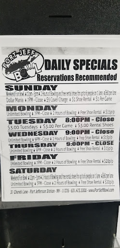 Bowling Alley «Port Jeff Bowl Inc», reviews and photos, 31 Chereb Ln, Port Jefferson Station, NY 11776, USA