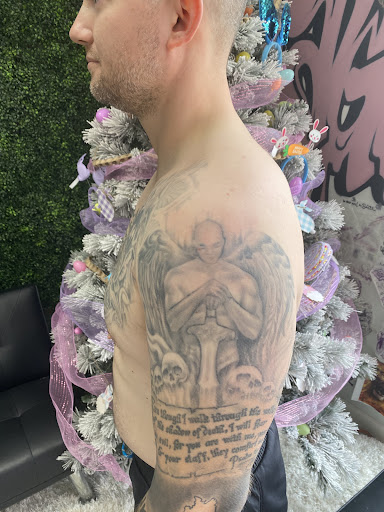 Explore small travel tattoo ideas, creative tattoo ideas in Conroe, available at Nicoles Tattoos and Piercings